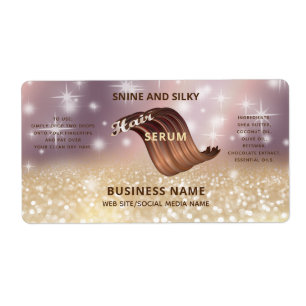 Modern elegant funky glitter mousserande HAIR-seru Fraktsedel