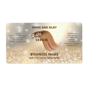 Modern elegant funky glitter mousserande HAIR-seru Fraktsedel
