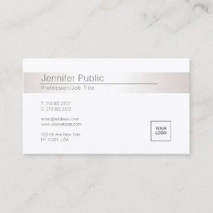 Modern elegant glamorös logotyp för visitkort