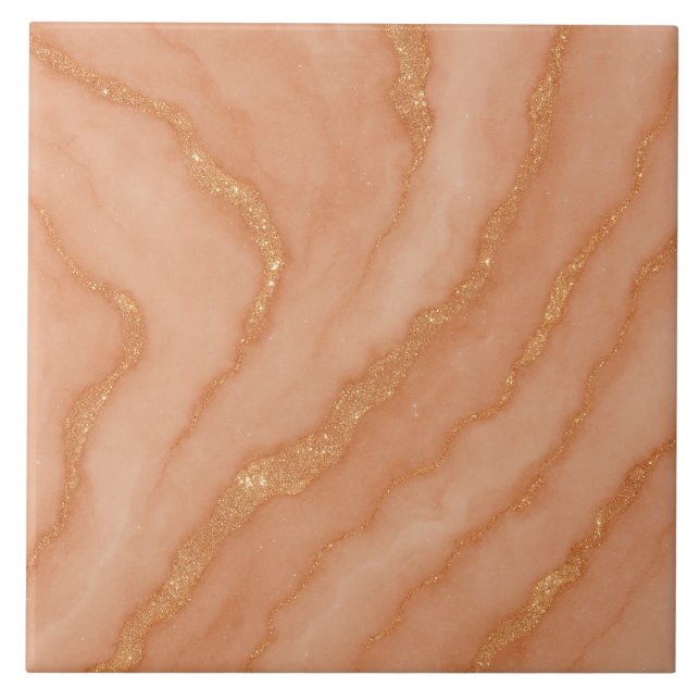 Modern Elegant glitter marble-effekt Kakelplatta (Framsidan)