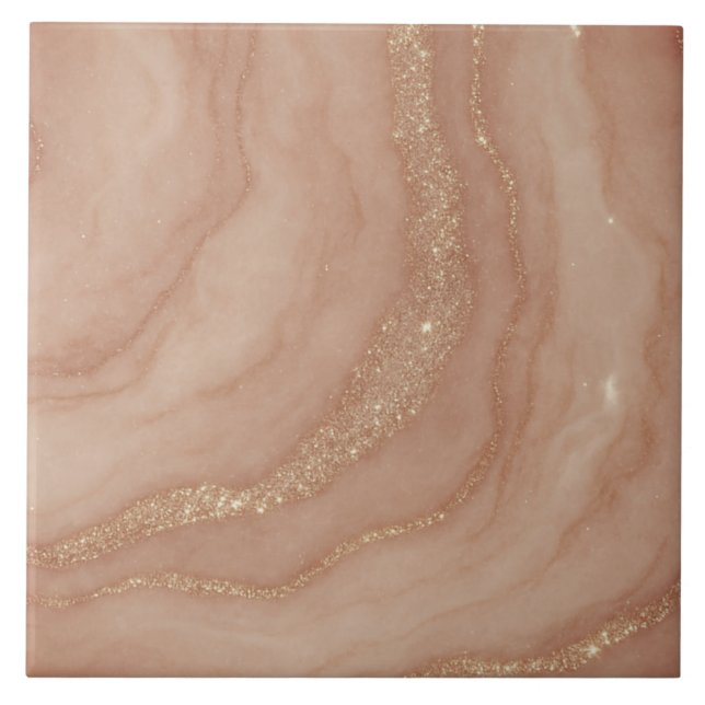 Modern Elegant glitter marble-effekt Kakelplatta (Framsidan)