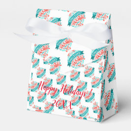 Modern Elegant God jul Helgdagar Presentaskar