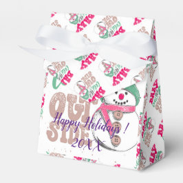 Modern Elegant God jul Helgdagar Presentaskar