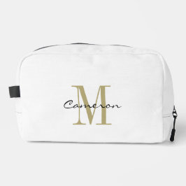 Modern Elegant Gold Monogram Personalized