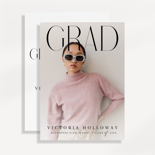 Modern Elegant Graduation Party Invitation Inbjudningar (Skapare uppladdad)