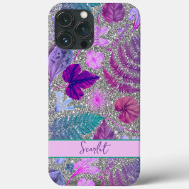 Modern elegant grönt vår löv och blommor Ca