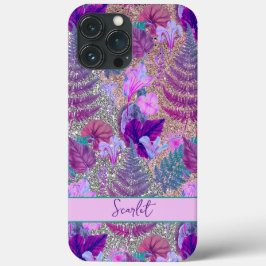 Modern elegant grönt vår löv och blommor Ca