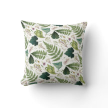 Modern elegant grönt vår löv och blommor