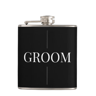 Modern Elegant Groom-kolv Fickplunta
