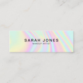 Modern Elegant Holografiskt Affärskort