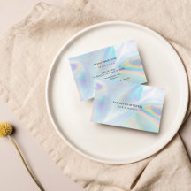 Modern Elegant HoloGrapcs Beautician Makeup