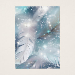 Modern Elegant Juelry Earring Visning Card Visitkort