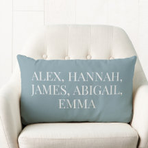 Modern Elegant Kids Namn Personlig Family