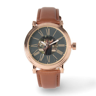 Modern Elegant Klassisk Fotopop Fars Dag Armbandsur