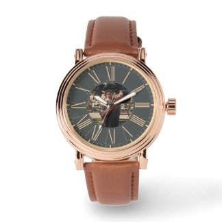 Modern Elegant Klassisk Fotopop Fars Dag Armbandsur