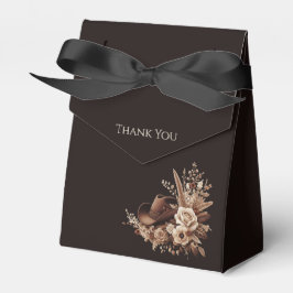 Modern Elegant Land Western-Blommigt Presentaskar