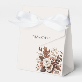 Modern Elegant Land Western-Blommigt Presentaskar