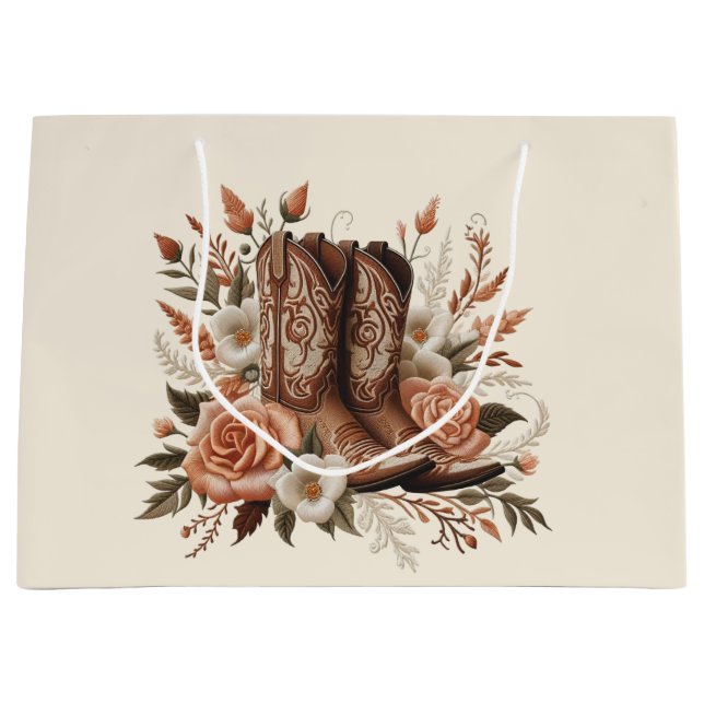 Modern Elegant Land Westerna - Blommor (Framsidan)