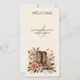 Modern Elegant Land Westerna - Blommor