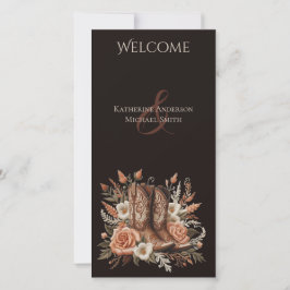 Modern Elegant Land Westerna - Blommor