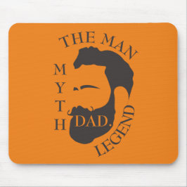 Modern Elegant Legendary Pappa Fars dag Musmatta