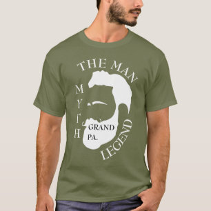 Modern Elegant Legendary Pappa Fars dag T Shirt