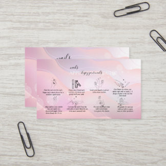 Modern Elegant Lila Holograf Logotyp - företag C Visitkort