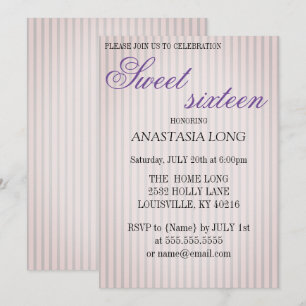 Modern, Elegant Lila Spara Datum Datumet