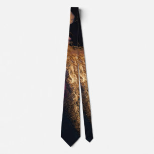 Modern Elegant Lila Turkos Svart Marmor Agat Guld Slips