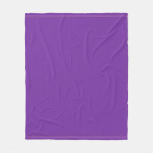 Modern Elegant Lila Violet Färg Harmony Fleecefilt