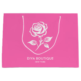 Modern Elegant Ljusrosa Och Ros Anpassat Namn