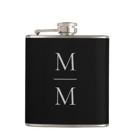 Modern Elegant Masculine Simple Classic Monogram Fickplunta