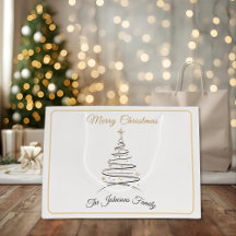Modern Elegant Minimal Julgran