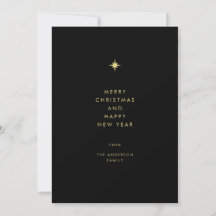 Modern Elegant Minimal Typografi Familj Jul