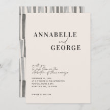 Modern elegant - minimal typografi, svart och vitt