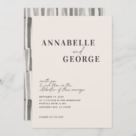 Modern elegant - minimal typografi, svart och vitt