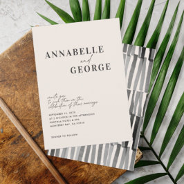 Modern elegant - minimal typografi, svart och vitt