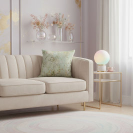 Modern elegant minimalist trendig akvarell Kudde