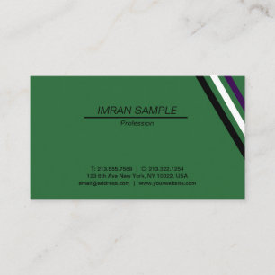 Modern Elegant Minimalistisk Design Trendig Enkel Visitkort