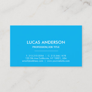 Modern Elegant - minimalistisk Professionell - sla Visitkort