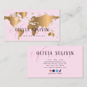 Modern Elegant - minimalistisk Professionell - TRA Visitkort