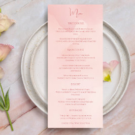 Modern Elegant - minimalistisk vattenfärg i  Ro Meny