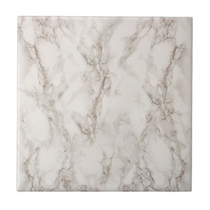 Modern Elegant - minimalistisk vit marmor Struktur Kakelplatta