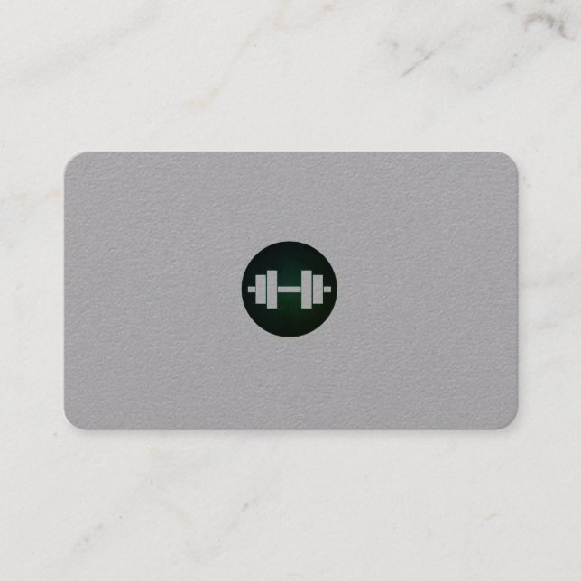 Modern elegant minsta stillook visitkort (Framsida)