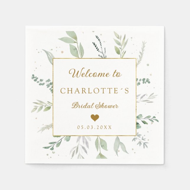 Modern, elegant möhippa av eukalyptus pappersservett (Framsidan)