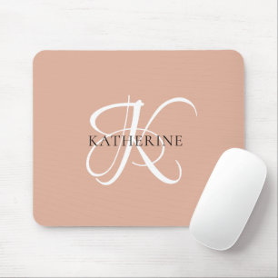 Modern Elegant, monogram Rosa Musmatta