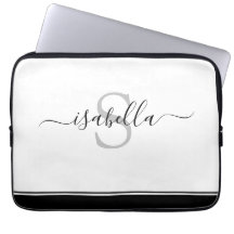 Modern elegant monogram skript