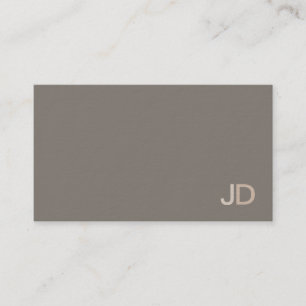 Modern Elegant Monogrammed Design Trendig - oforma Visitkort
