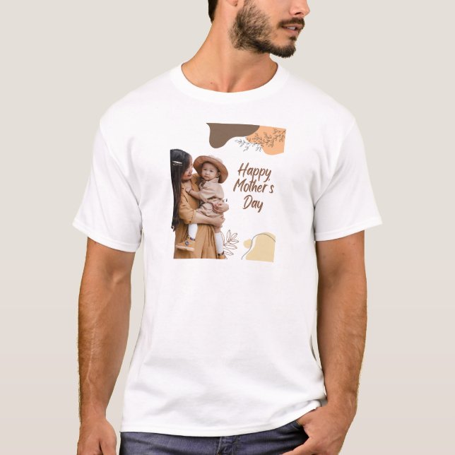 Modern Elegant Mors Dag T Shirt (Framsida)