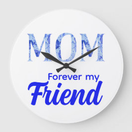 Modern Elegant Mother’s Day|Forever Friend Stor Klocka